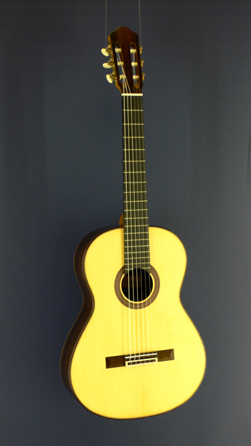 Rolf Eichinger Meistergitarre Fichte, Palisander, Baujahr 2007, Mensur 64 cm