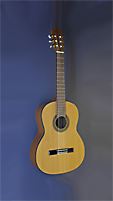 Lacuerda, Model chica 53/3, 1/2 children`s guitar, cedar, mahogany, scale 53 cm