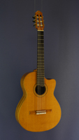 JAlbert & Müller CL4 Meistergitarre Zeder, Palisander, Cutaway, AER-Pickup, gespielt